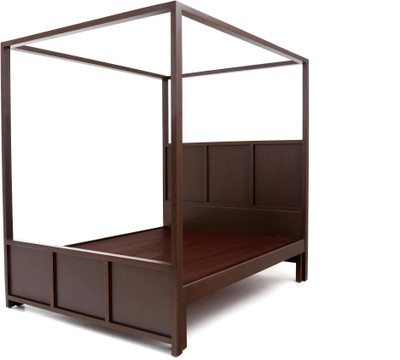 

Furnicity Engineered Wood Queen Bed(Finish Color - Walnut)