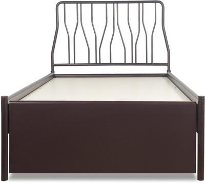 

Godrej Interio Liva Metal Single Bed(Finish Color - Wine Red)