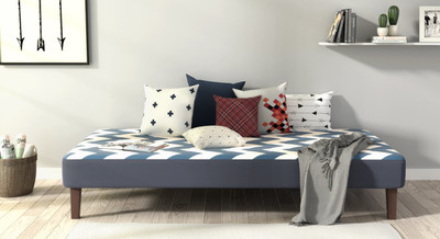 

Urban Ladder Mou Solid Wood Single Bed(Finish Color - Chevron Blue)