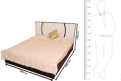

Parin Engineered Wood Queen Bed With Storage(Finish Color - Black)