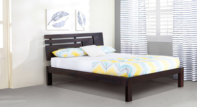 

Urban Ladder Stockholm Solid Wood King Bed(Finish Color - Mahogany)