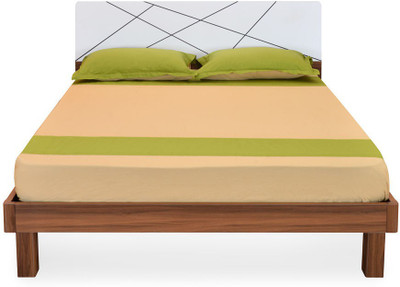 

@home by Nilkamal Tiffany Engineered Wood Queen Bed With Storage(Finish Color - Brown)