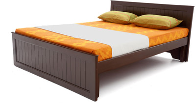 

Furnicity Engineered Wood King Bed(Finish Color - Walnut)