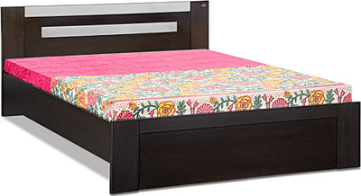 Debono Classy FW NB Bed Engineered Wood Queen Bed(Finish Color - Wenge & Silver Grey)