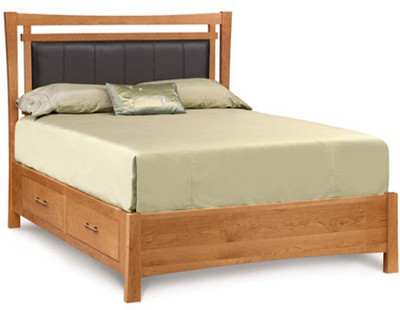 

Tezerac Solid Wood Queen Bed With Storage(Finish Color - Natural)