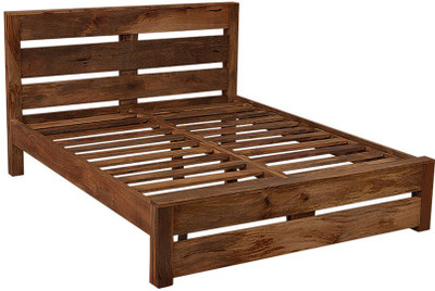 

Tezerac Solid Wood Queen Bed(Finish Color - Honey Brown)