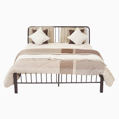 Godrej Interio Morpheus Metal Queen Bed(Finish Color - Shell Wine Red, Delivery Condition - Knock Down) Godrej Interio Morpheus Metal Queen Bed(Finish Color - Shell Wine Red, Delivery Condition - Knock Down)