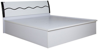 

Parin Engineered Wood King Bed With Storage(Finish Color - Deco White)