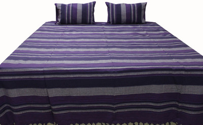 

Adishma Cotton Bedding Set(Purple)