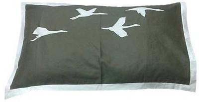 71% OFF on Hugs'n'Rugs Embroidered Pillows Cover(40 cm*60 cm, Multicolor)