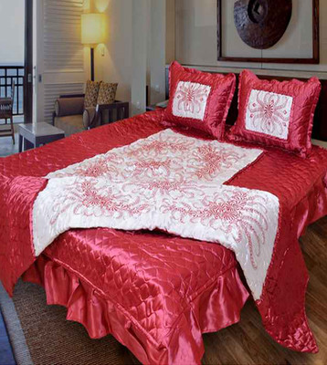 

Chelsi Satin Bedding Set(Multicolor)