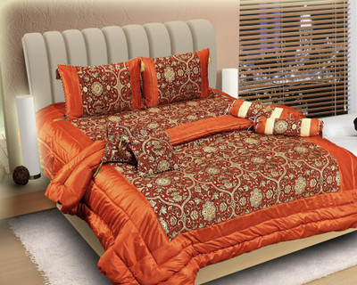 

Home Candy Elegant Collection Polyester, Cotton Bedding Set(Multicolor)