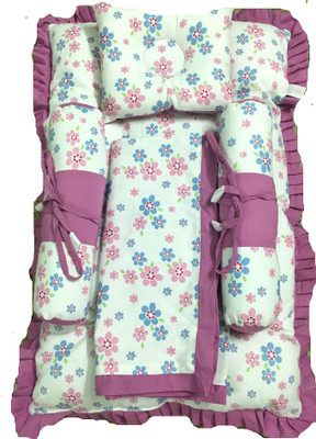 

Krivi Kids Polyester, Cotton Bedding Set(Pink)