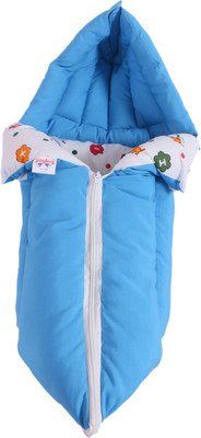 

Jinglers Cotton, Polyester Bedding Set(Blue)