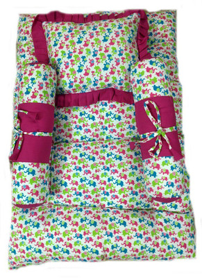 

Krivi Kids Polyester, Cotton Bedding Set(Pink)