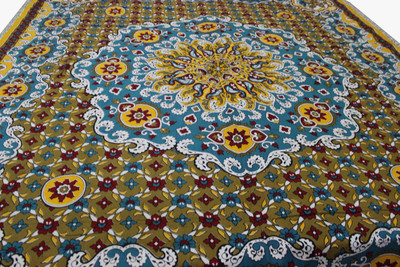 

Adishma Cotton Bedding Set(Yellow, Blue)
