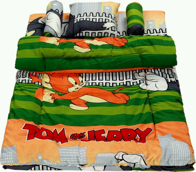 

Feathers Polycotton Bedding Set(Multicolor)