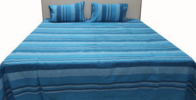 

Adishma Cotton Bedding Set(Sky Blue)
