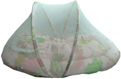 Baby Basics Printed Bedding Cotton Bedding Set(Pink)