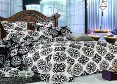 

Dexim Polyester, Cotton Bedding Set(White)