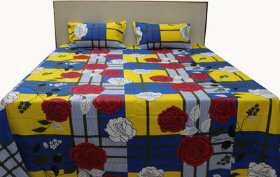 

Adishma Cotton Bedding Set(Blue)