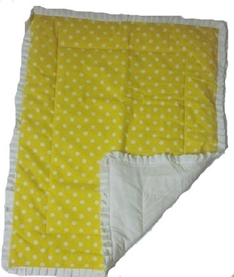 

Krivi Kids Polka Dots Cotton Bedding Set(Yellow, White)
