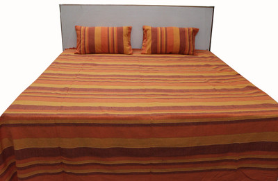 

Adishma Cotton Bedding Set(Orange)