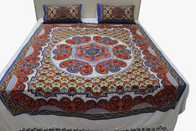 

Adishma Cotton Bedding Set(Blue)