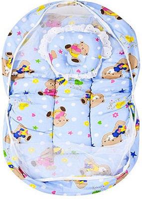 

Chhote Janab Cotton Bedding Set(Blue)