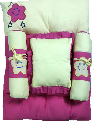 

Krivi Kids Polyester, Cotton Bedding Set(Pink)