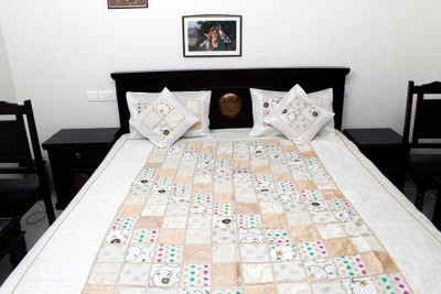 

Halowishes Polydupion Bedding Set(White)
