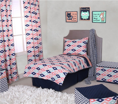 

Bacati Cotton Bedding Set(Multicolor)