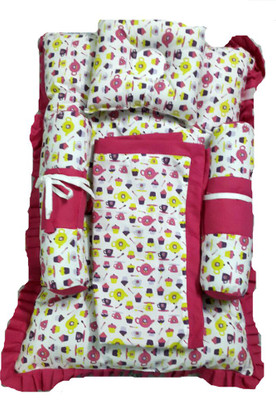 

Krivi Kids Polyester, Cotton Bedding Set(Pink)