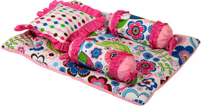 Bacati Velcro Cotton Bedding Set(Multicolor)