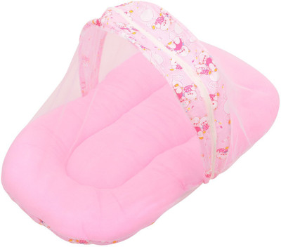 

Chhote Janab Nylon Infants BABY VELVET SPREAD Mosquito Net(Pink)