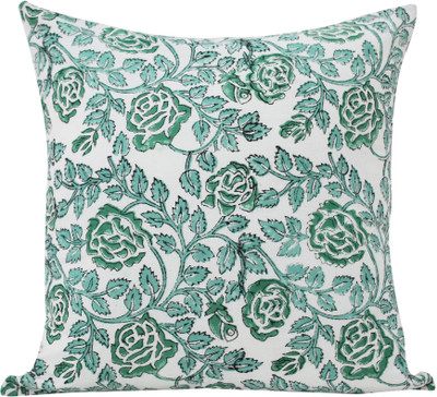 Tezerac Floral Cotton Bedding Set(Green)