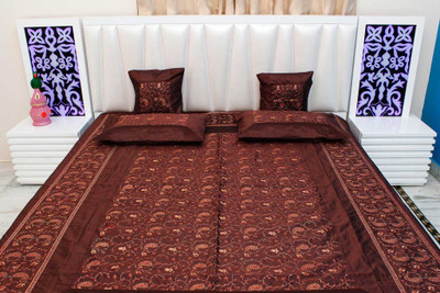 

Halowishes Polydupion Bedding Set(Brown)