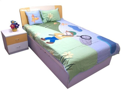 71% OFF on Hugs N Rugs Home Series Polycotton Bedding Set(Multicolor)