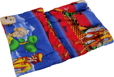 

Jai International Cotton Bedding Set(Blue, Red)