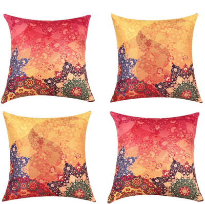 

SEJ by Nisha Gupta Abstract Cushions Cover(Pack of 4, 40 cm*40 cm, Multicolor)