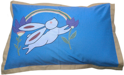 74% OFF on Hugs'n'Rugs Embroidered Pillows Cover(40 cm*60 cm, Multicolor)