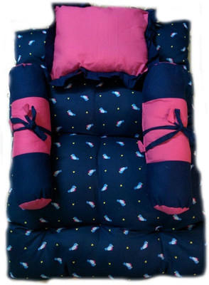 

Krivi Kids Bird Polyester, Cotton Bedding Set(Blue)