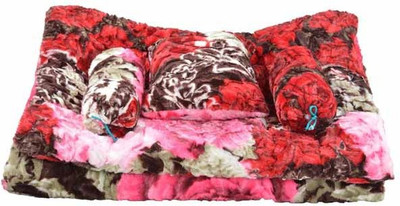 

Little Joy Velvet Bedding Set(Red)