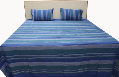 

Adishma Cotton Bedding Set(Blue)