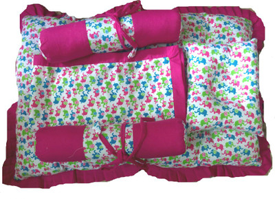 

Krivi Kids Polyester, Cotton Bedding Set(Pink)