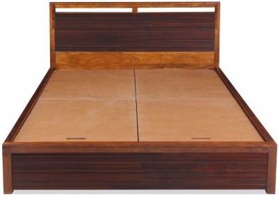 

@home by Nilkamal Tiara KB Solid Wood King Bed(Finish Color - Honey Brown)