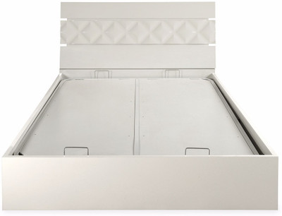 

@home by Nilkamal Margery Engineered Wood King Bed With Storage(Finish Color - Glossy White)
