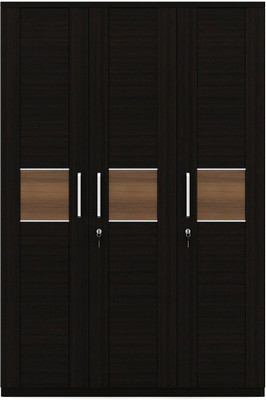 

Spacewood Engineered Wood 3 Door Wardrobe(Finish Color - Natural Wenge woodpore)