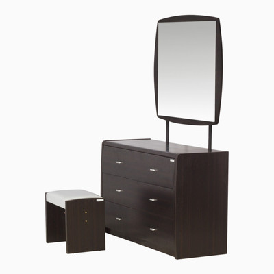 

Godrej Interio SUPER MAGNA DRSNG TBL STOOL Engineered Wood Dressing Table(Finish Color - Indian Mahagony)