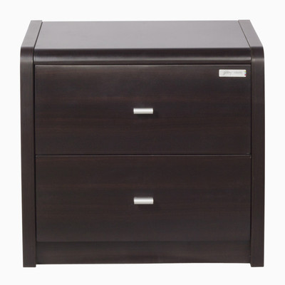 

Godrej Interio Super Magna Engineered Wood Bedside Table(Finish Color - Indian Mahagony)
